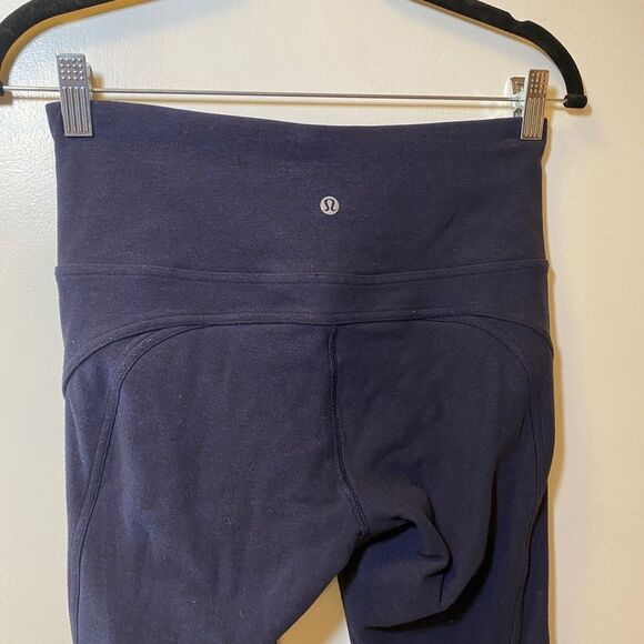 LULULEMON Rush Hour Tight Heathered Hero Blue Women’s Size 6 - Picture 9 of 10